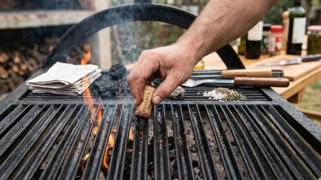 Ein Trick, den nicht jeder kennt: Naturkork fürs perfekte Grillen